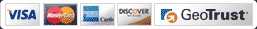 We carry Visa, MastCard, American Express, and Discover.