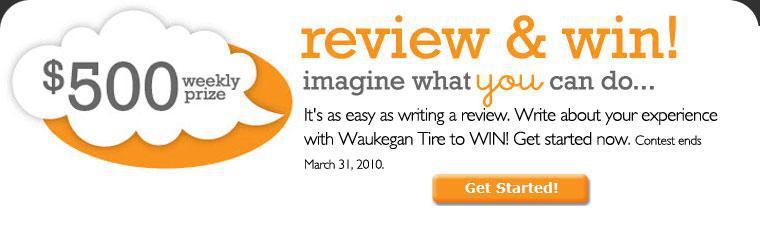 Write a Review and Win!