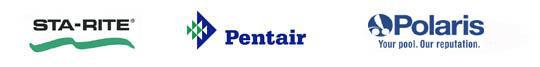 We carry Sta-Rite, Pentair, and Polaris products.