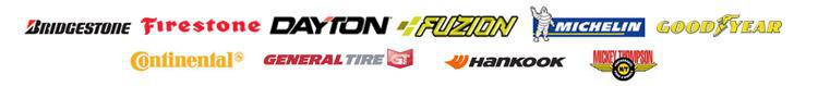 We carry great products from Bridgestone, Firestone, Dayton, Fuzion, Michelin, Goodyear, Continental, General, Hankook, and Mickey Thompson.