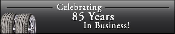 We're celebrating Eighty-five years of Excellence!