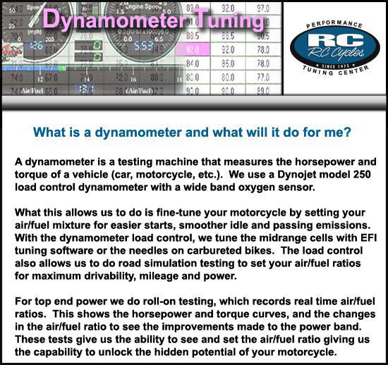 Dynamometer Tuning