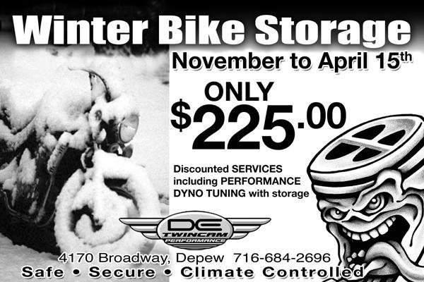 Winter Bike Storage