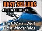 Best Sellers - Click here for Klock Works WFB Flare Windshields.
