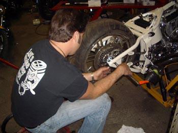 Our techs are experienced and ready for your bike!