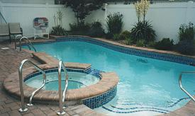 Half-In, Half-Out Above Ground Pool