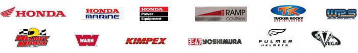 We carry products from Honda, Honda Marine, Honda Power Equipment, Vega, The Ramp Company, Tucker Rocky, Western Power Sports, Helmet House, Warn Winch, Kimpex, Yoshimura, Fulmer, and Vega.