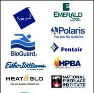 We carry Nature2, Emerald Spas, BioGuard, Heat and Glo, Polaris, Esther Williams, and Pentair products. We are APSP-certified and HPBA-certified. We accept Visa, MasterCard, Discover, and American Express.
