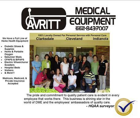 Avritt Medical Equipment