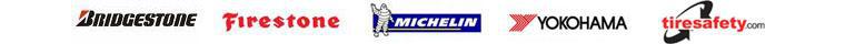 We offer great products by Bridgestone, Firestone, Michelin, and Yokohama.