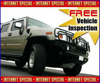 Internet Special: Click here for a free vehicle inspection.