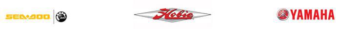We carry products from Sea-Doo, Hobie, and Yamaha.