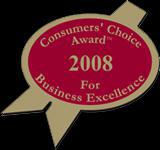 Consumers' Choice Award for Business Excellence