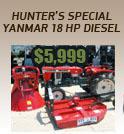 Hunter's Special: Yanmar 18 HP Diesel. $5,999.