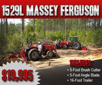 Check out our 1529L Massey Ferguson Package, starting at $19,995.