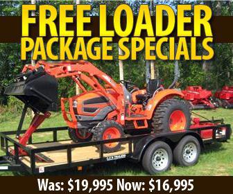 Free Loader Package Specials - Was: $19,995. Now: $16,995.