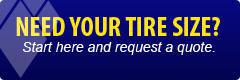 Need Your Tire Size?