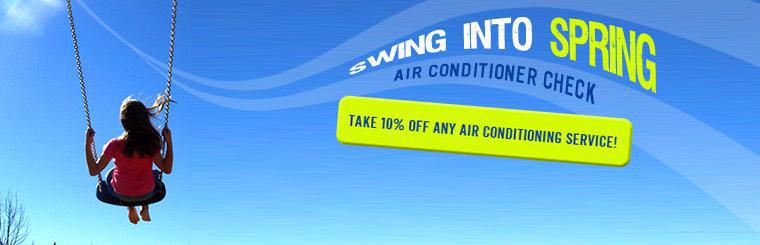 Take 10% off any air conditioning service!