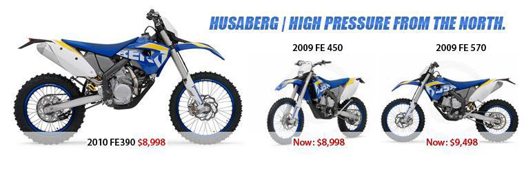 Husaberg: High pressure from the North.