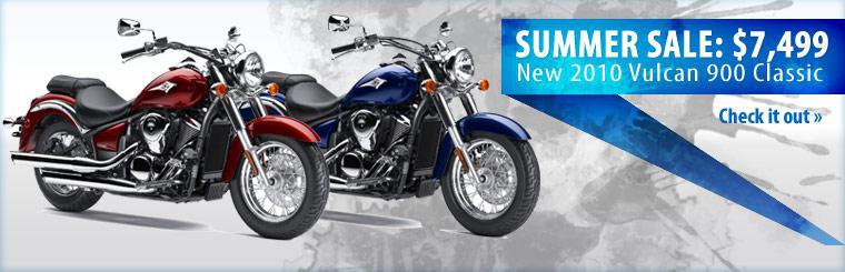 Click here for a $7,499 new 2010 Vulcan 900 Classic.
