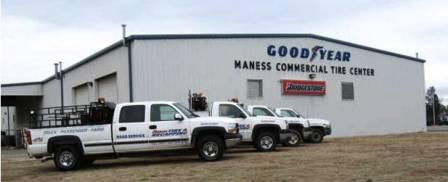 Maness Tire Offers Fleet Service