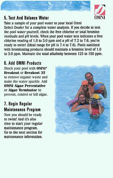 Opening Your Pool Article