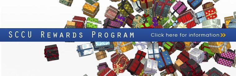 Click here for information on the SCCU Rewards Program!