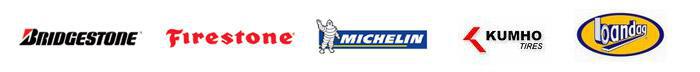 We carry products from Bridgestone, Firestone, Michelin, Kumho, and Bandag.