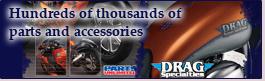 Hundreds of thousands or parts and accessories