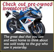 Check out pre-owned inventory! The great deal that you saw and went home to think about was sold today to the guy who saw it yesterday.