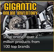 Gigantic online inventory. Shop online—over a million products from 100 top brands