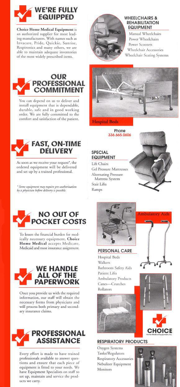 Choice Medical Brochure