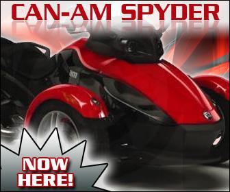 Can-Am Spyder. Now here!