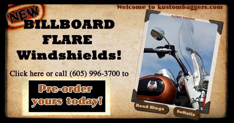 Check out the new BILLBOARD FLARE Windshield today!!