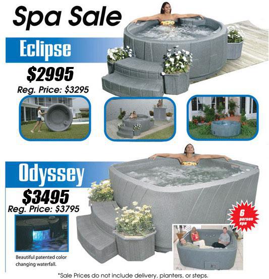 Spa sale