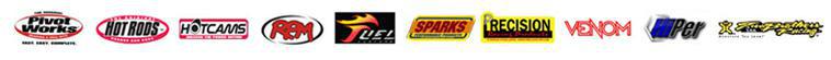 We carry Pivot Works, Hot Rods, Hot Cams, RPM, Fuel, Sparks, Precision Racing Products, Venom, Hiper, and Two Brothers products.