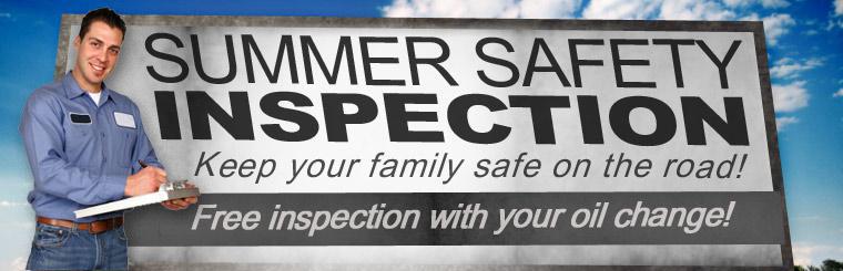 Keep your family safe with a free Summer Safety Inspection!