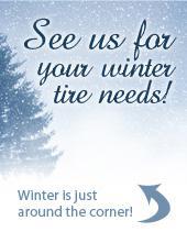 See us for your winter tire needs!