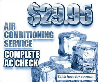 Air Conditioning Service $29.95