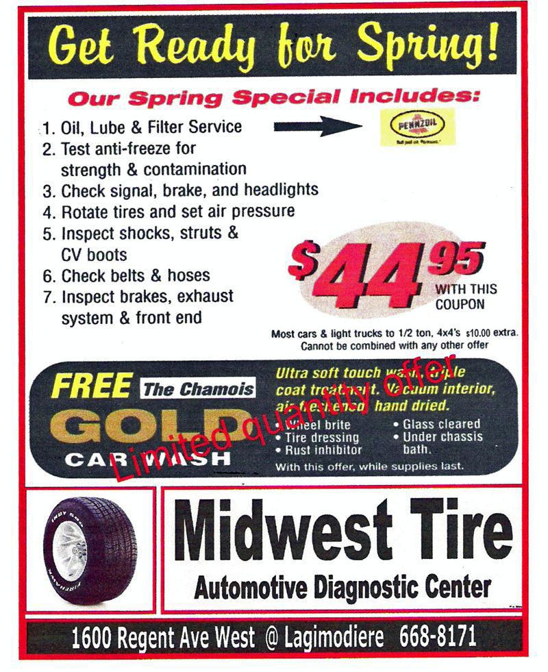 Spring Specials