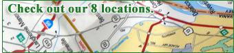Check out our 8 locations.