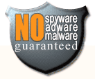 No spyware, adware, or malware—guaranteed!