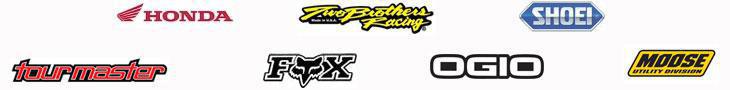 We proudly carry products from Honda, Two Brothers Racing, Shoei, Tour Master, Fox Racing, Ogio, and Moose Utility.