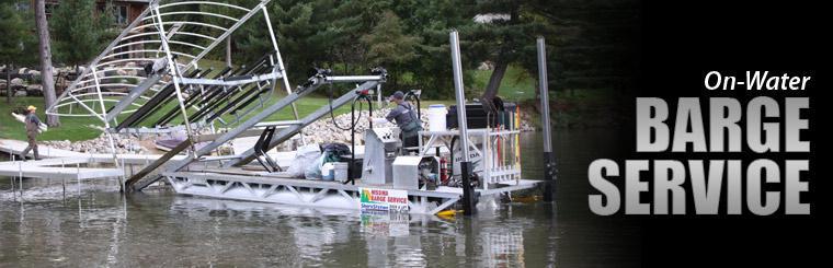 On-Water Barge Service