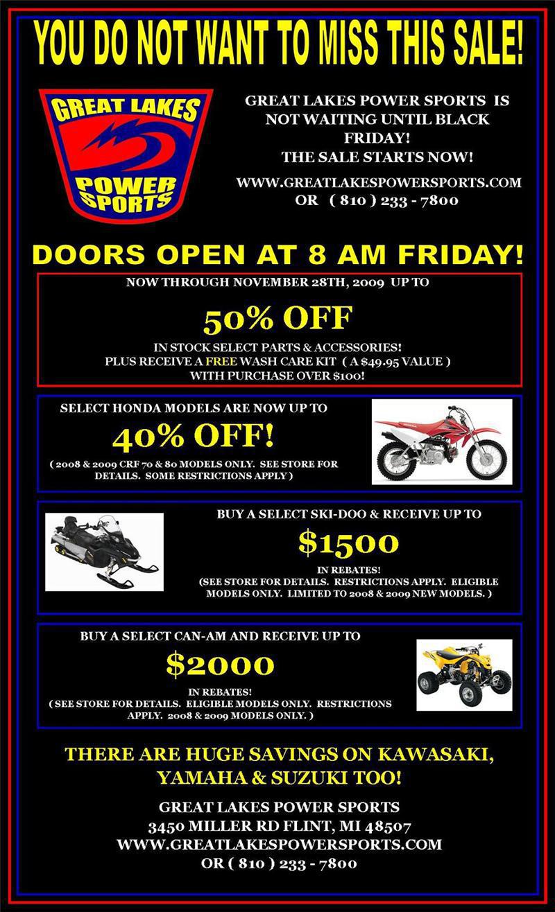 Black Friday Specials!
