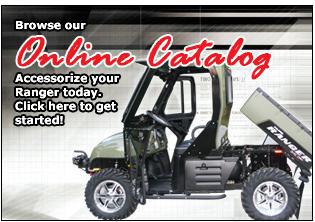 Browse our online catalog. Accessorize your Ranger today. Click here to get started!