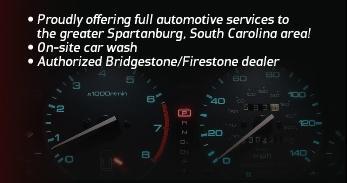 Britt Automotive. Proudly offering full automotive services to the greater Spartanburg, South Carolina area! On-site car wash. Authorized Bridgestone/Firestone dealer.