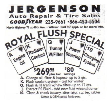 Jergenson Ad