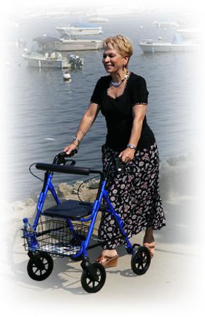 D-Lite Aluminum Rollator