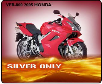 Blowout pricing! This bike must go! VFR-800 2005 Honda. Retails at $10,500—now $8,600! Only one in stock.